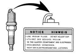 1.4.4.5 Свечи зажигания с иридиевыми наконечниками