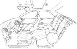 1.1.4 Салон и приборная панель автомобиля – общие сведения